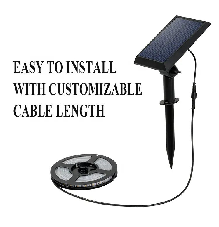 Solar LED strip light For Home Decor 4 Solar LED strip light For Home Decor 4