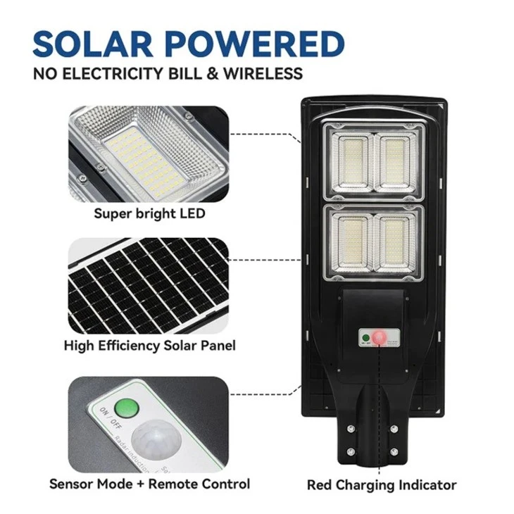 120 W solar street lights 2