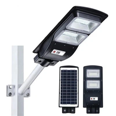 چراغ خیابانی خورشیدی LED قدرتمند با سنسور حرکت القایی رادار