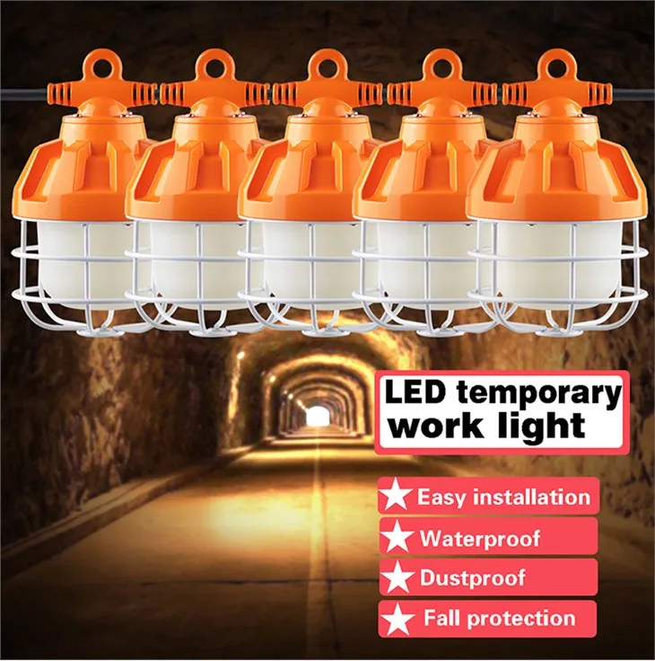 Temporary Lighting Work Lamp For Outdoor Indoor