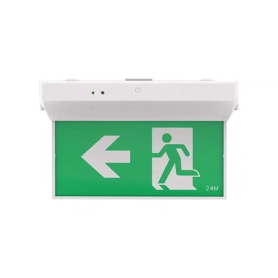 علامت خروج سبز با چراغ اضطراری