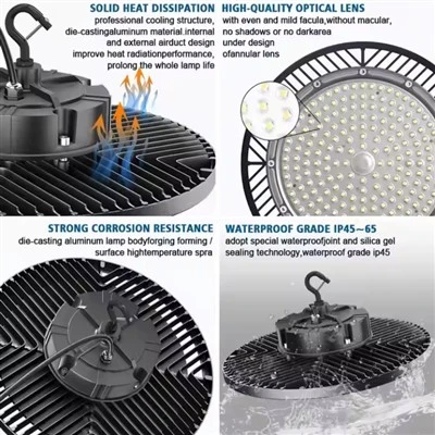 LED ضد آب Highbay Light 250W IP67 3400K